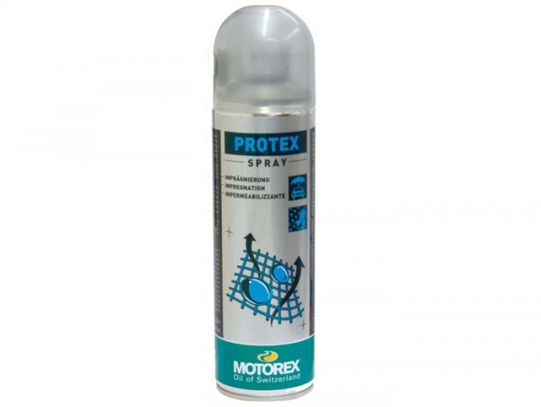 Watherproofing Spray Motorex Protex For Textile And Leather  500ml