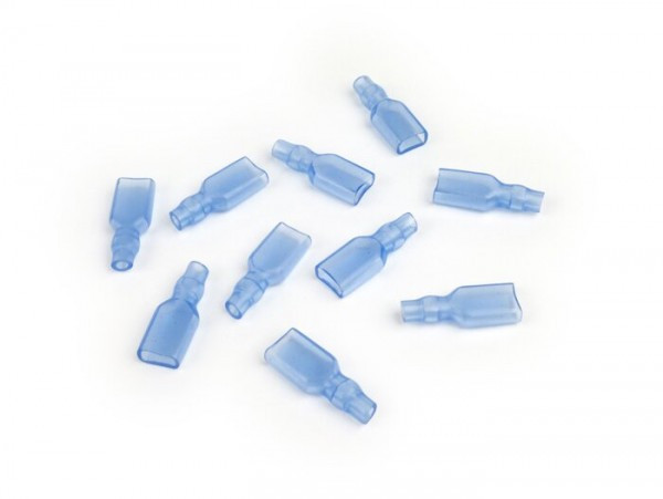 Isolator Hose For Crimp Terminal  Female Spade Connector 6.3mm Ø=0.51.0mm² Din 46248  10 Pcs