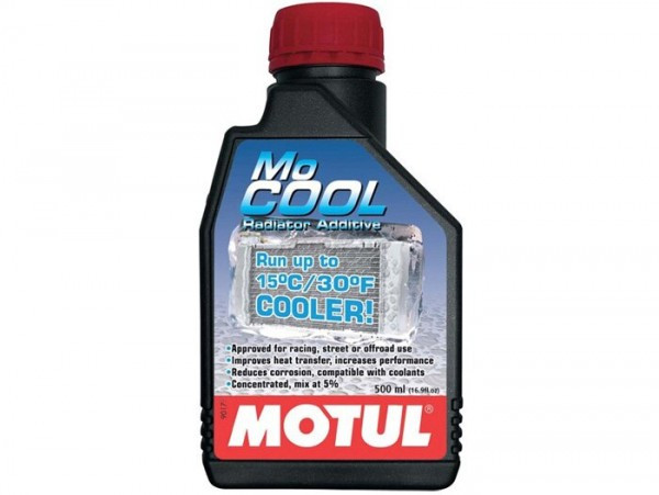 Coolant Additive Concentrate Motul Mocool Reduces The Cooling System Operating Temperature By As Much As 15°c (30°f)  500ml