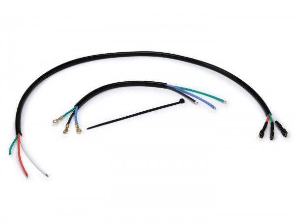 Wiring Stator Plate Vesparatur Vespa Pk  12v 6 Cable  Extended Cable For V50 Engine  With Ring Eyelets
