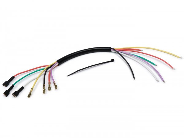 Wiring Stator Plate Vesparatur  With Purple Cable