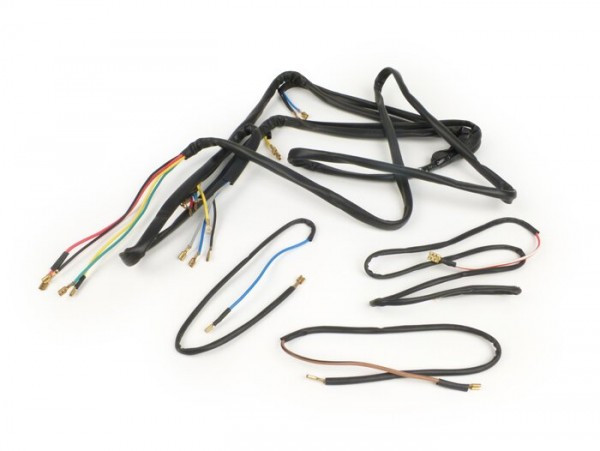 Wiring Loom BGM Original Vespa V50 Special (v5b3t)  Models With Handlebar End Indicators
