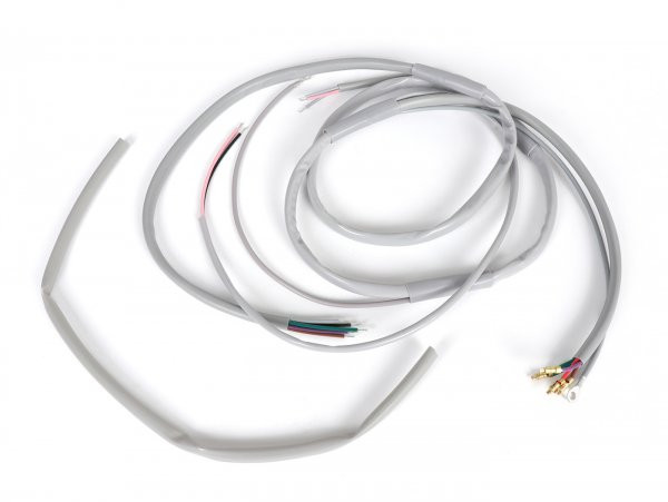 Wiring Loom Dc (with Battery) For Brake Light Switch 3hole Casa Lambretta