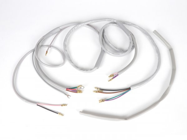 Wiring Loom Dc (with Battery) For Brake Light Switch 3hole Casa Lambretta