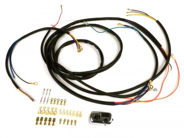 Kabelbaumset Conversion (incl. Lichtschalter) BGM Pro, Vespa Ac Ombouwset Naar Elektronische Ontsteking