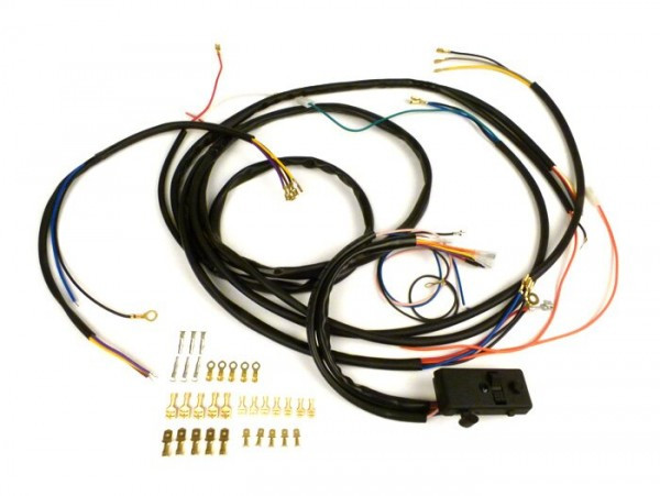 Wiring Loom Set For Conversion (incl. Light Switch) BGM Pro, Vespa Ac Conversion To Electronic Ignition Vespa Smallframe V50 Special
