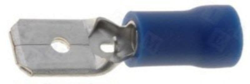 Kabelschoen Man Plat 4.8 Blauw (P.25)
