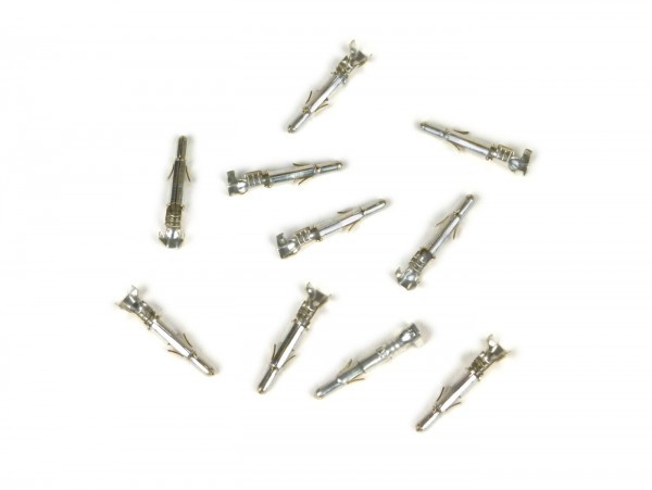Crimp Terminal For Bullet Plug Stator/wiring Loom L=20 Mm, Ø=2.1 Mm  Male