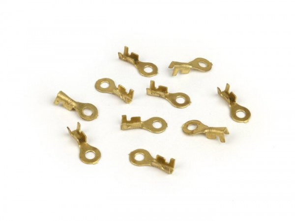 Crimp Terminal Ring Tongue 3.5mm Ø=0.51.0mm² 10 Pcs