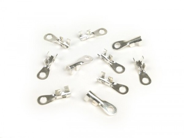 Crimp Terminal Ring Tongue 4.5mm Ø=1.01.5mm² 10 Pcs