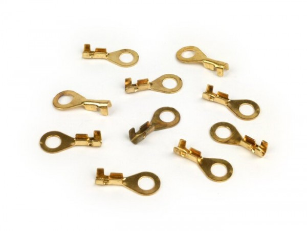 Crimp Terminal Ring Tongue 5.7mm Ø=1.01.5mm² 10 Pcs