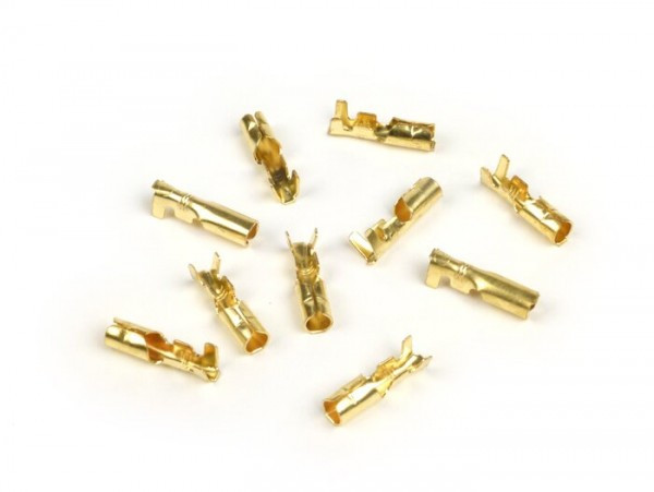 Crimp Terminal Bullet Socket 4mm Ø=0.51.0mm² 10 Pcs