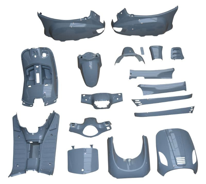 Kappenset 18-Delig Nardo Grey | China S