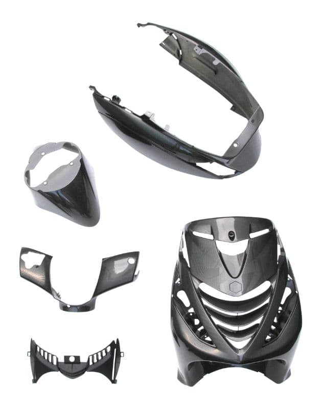 Kappenset 5-Delig Porsche Agaatgrijs | Piaggio Zip Sp