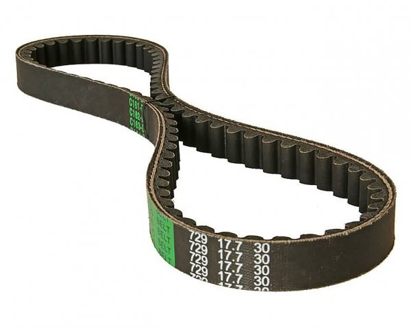 Drive Belt 101 Octane Type 729mm For Scooter Engines With 12 Inch Wheels