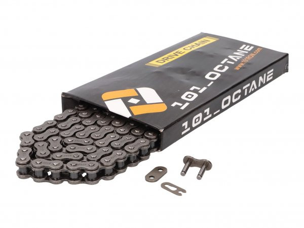 Chain Drive 101 Octane 420  140 Links  Incl. Clip Lock