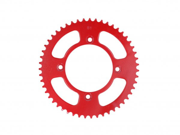 Rear Sprocket 51 Teeth 420 Red 101 Octane For Beta Rr 50 Enduro 0517