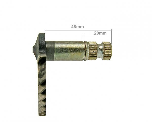 Kickstart Spindle Complete 46mm / 20mm 101 Octane