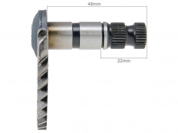 Kickstart Spindle Complete 48mm / 22mm 101 Octane