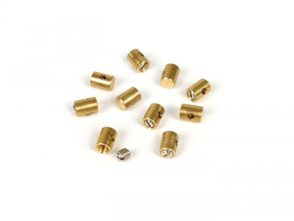 Trunnion Set BGM Original Ø=5.5mm X 7.5mm (used For Throttle Cable)  10 Pcs
