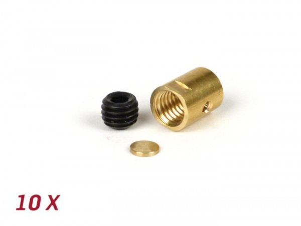 Trunnion Set, Short BGM Original Ø=10x13mm  10 Pcs