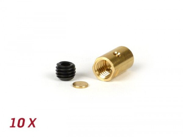 Trunnion Set, Long BGM Original Ø=10x16.25mm  10 Pcs