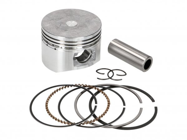 Piston Set 125cc Incl. Rings, Clips And Pin For Gy6 152qmi