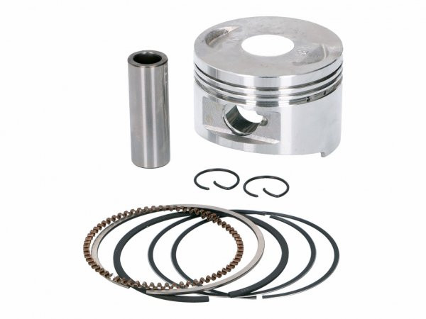 Piston Set 150cc Incl. Rings, Clips And Pin For Gy6 150cc 157qmj