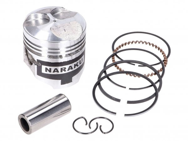 Piston Set Naraku V.2 50cc 39.00mm For Piaggio 4stroke 3valve