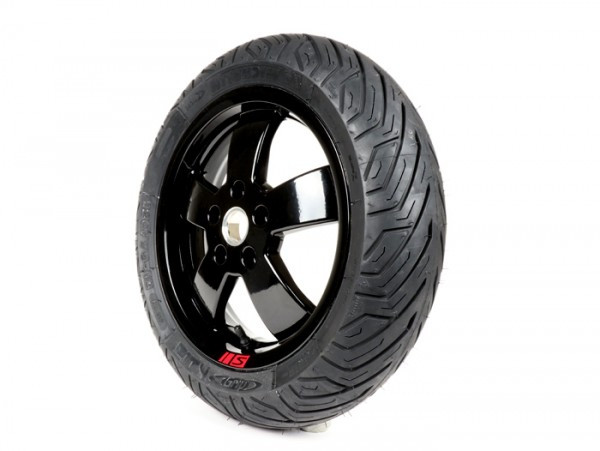 Komplettrad SommerBand voorkant michelin City Grip 120/70   zwart