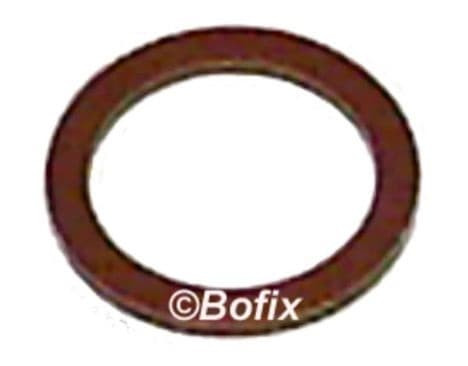 Koperring 5.3  X 12 X 0.7 (P50)