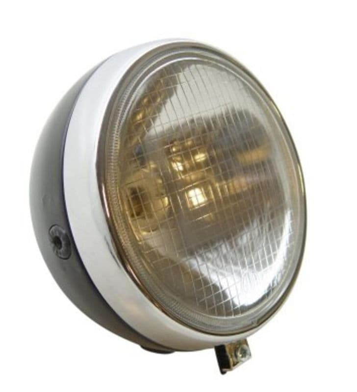 Koplamp Zu Rond Chroom