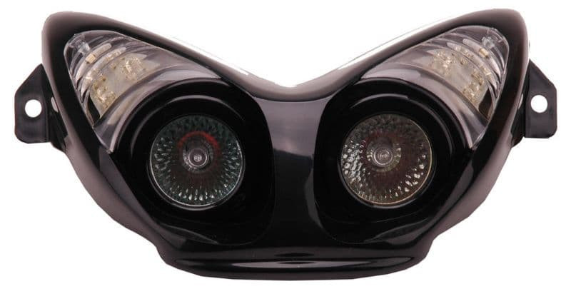 Koplampunit Aerox Hal-Led Zwart