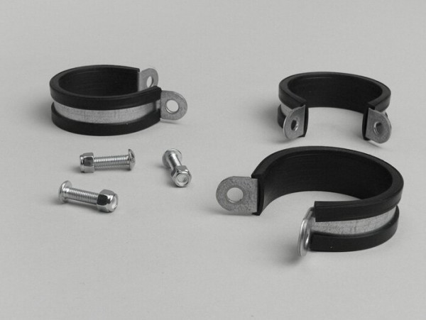 Mudguard Rubber Clamps, Fork Malossi F32s