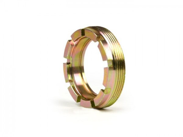 Securing Castle Nut For Rear Stroke Bearing Vespa Øinner=40mm, Øouter=54mm, Slots=9