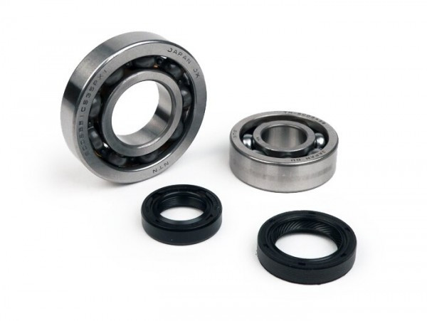 Bearing And Oil Seal Set Crankshaft BGM Original Piaggio 50cc 4stroke