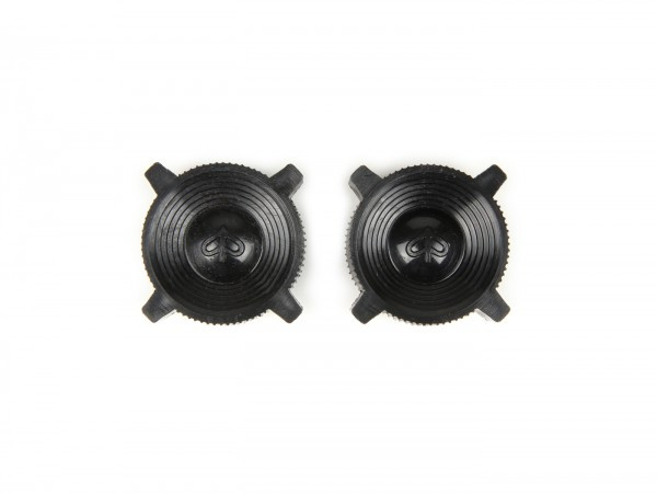 Plastic Screws For Rear Crash Bar Ams Cuppini M8  Black