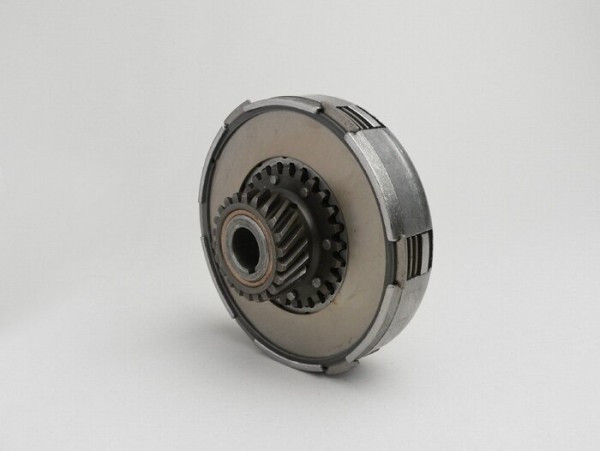 Clutch Vespa Type 6 Springs (Ø=108mm, Vnb4, Vnb5, Vnb6, Gt125, Gtr125, Super, Ts125, Vbb2t, Gl125, Gl150, Sprint125, Sprint 150, Super125, Super150) 3 Friction Plates  22 Tooth (type Sprint)