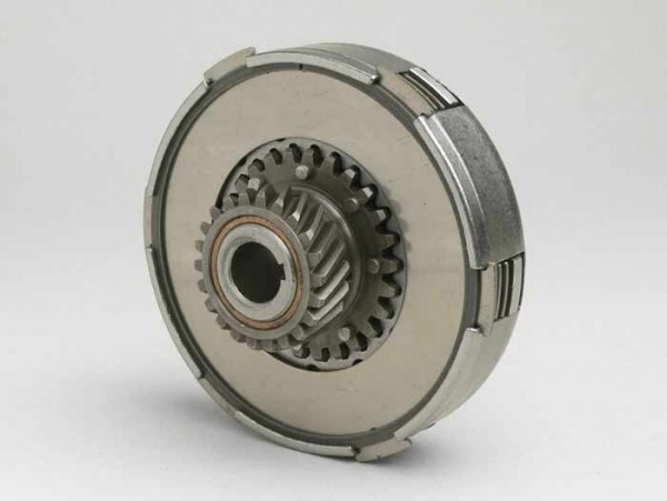 Clutch Vespa Type 6 Springs (Ø=108mm, Vnb4, Vnb5, Vnb6, Gt125, Gtr125, Super, Ts125, Vbb2t, Gl125, Gl150, Sprint125, Sprint 150, Super125, Super150) 4 Friction Plates  22 Tooth (type Sprint)