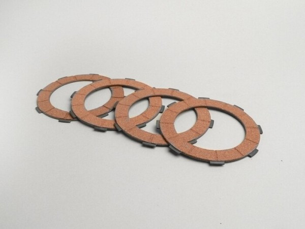 Clutch Friction Plate Set Piaggio Vespa Cosa2 4 Friction Plates