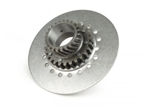 Clutch Sprocket Drt Vespa Type 7 Springs (Ø=115mm, Rally180, Px80150, Cosa 1° 125200cc, T5 125cc)  23 Tooth