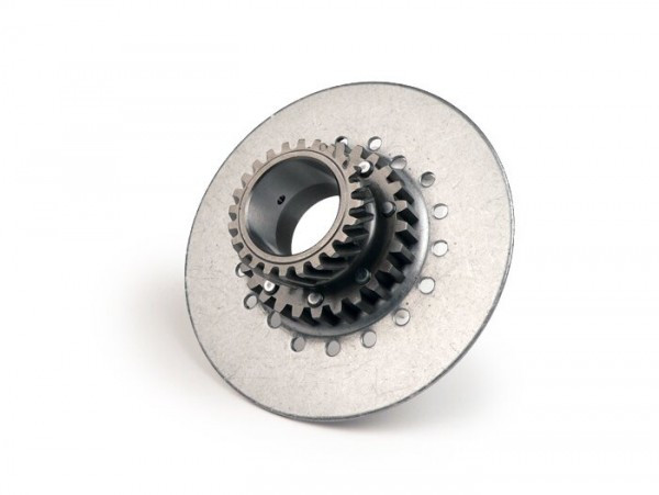 Clutch Sprocket Drt Vespa Type 7 Springs (rally200, Px200, T5 125cc) For Genuine Primary Gear (helical) 65 Tooth  24 Tooth