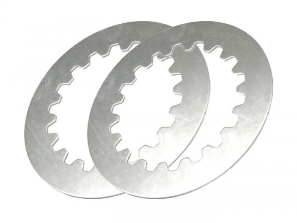 Clutch Steel Plate (2x) Piaggio Cosa2  1.5mm