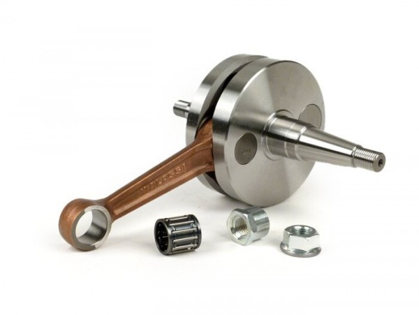 Crankshaft Malossi (reed Valve Intake) 60mm Stroke, Full Circle Web