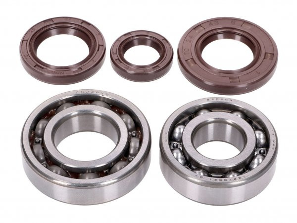 Crankshaft Bearing Set Naraku Fkm Heavy Duty For Morini