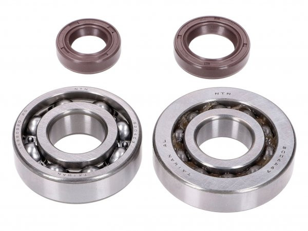 Crankshaft Bearing Set Naraku Fkm Heavy Duty For Peugeot Vertical Euro2