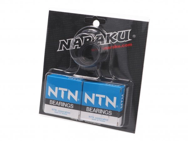 Crankshaft Bearings Naraku Heavy Duty Left And Right Incl. Oil Seals For Minarelli Am