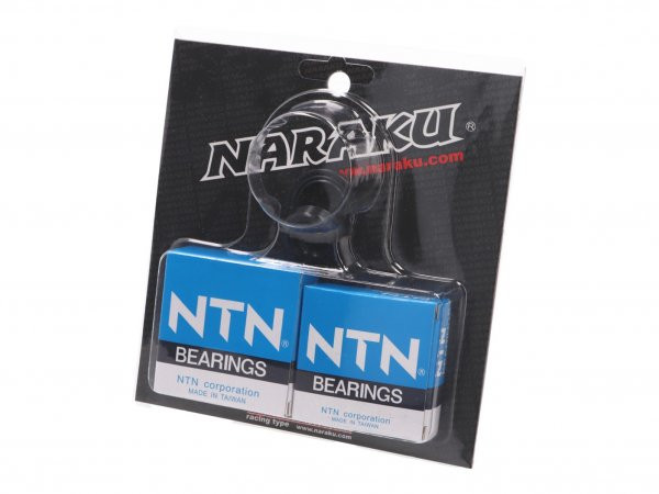 Crankshaft Bearing Set Naraku Heavy Duty Incl. Oil Seals For Peugeot Vertical Euro 2