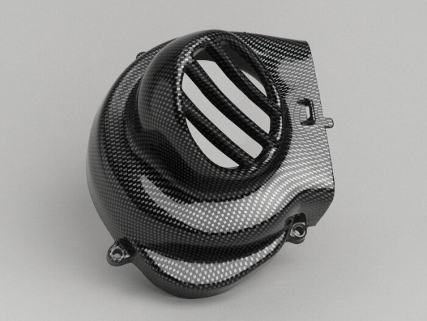 Flywheel Cover Classic Piaggio 50cc Ac (-1998)  Carbon Look
