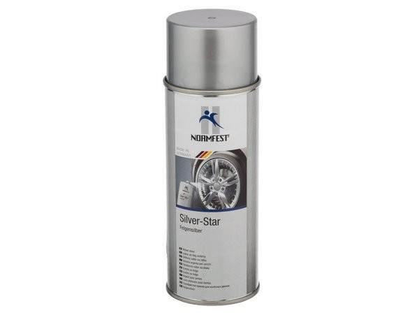 Lacquer, Rim Silver Normfest, Silverstar Spray Can 400ml